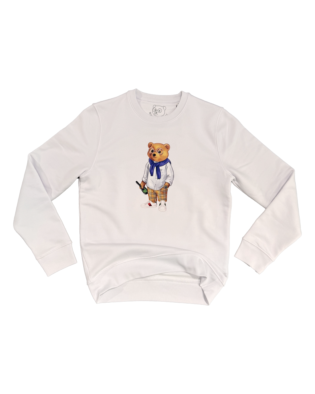 BARON FILOU dompe pullover white