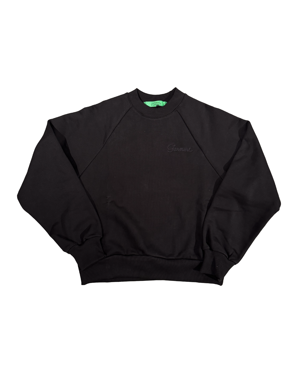 GARMENT WORKSHOP boxy crewneck black
