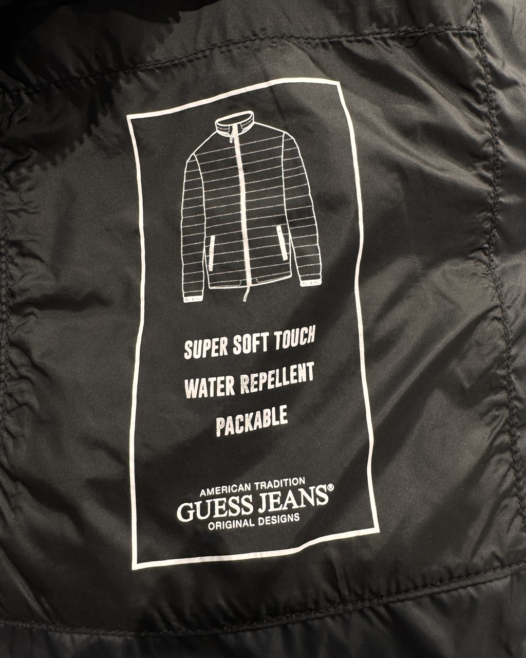 GUESS JEANS quilted jacket