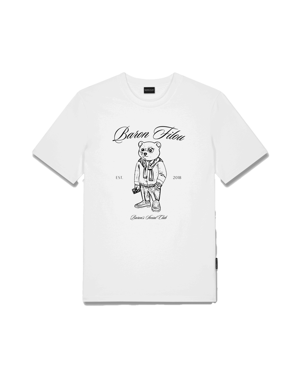 BARON FILOU social club white