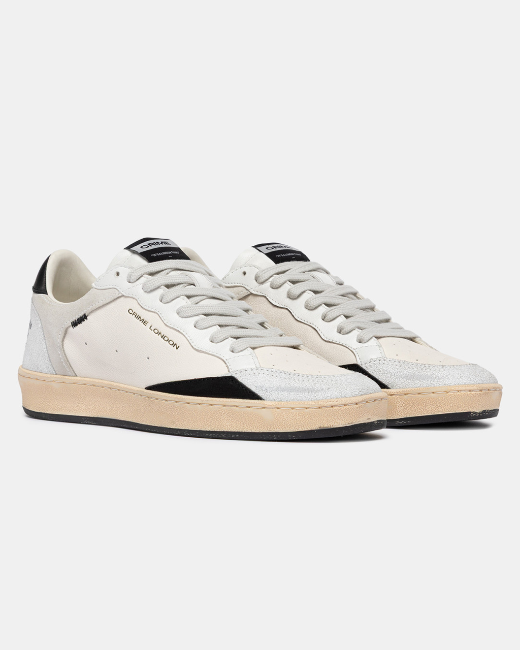 CRIME LONDON Chelsea optic white black