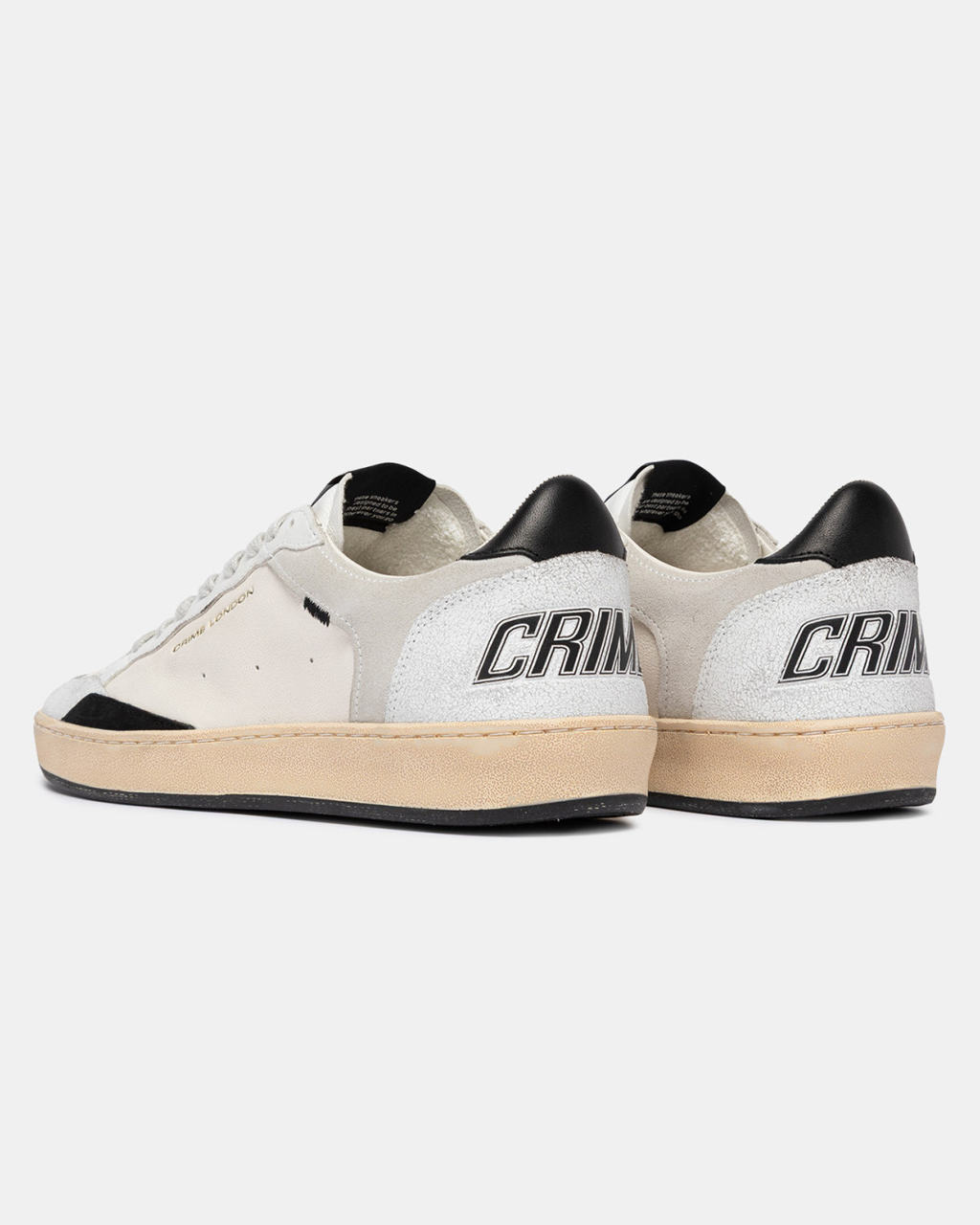 CRIME LONDON Chelsea optic white black