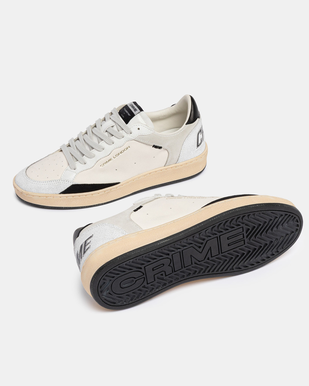 CRIME LONDON Chelsea optic white black