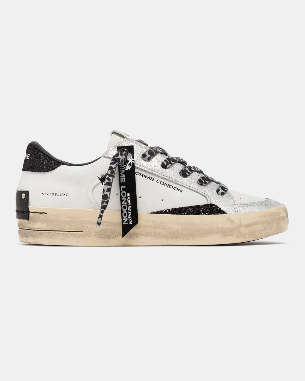 CRIME LONDON sk8 deluxe cosmic silver