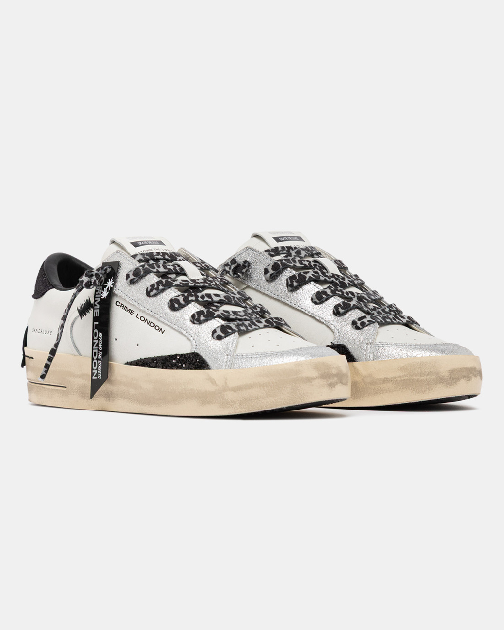 CRIME LONDON sk8 deluxe cosmic silver