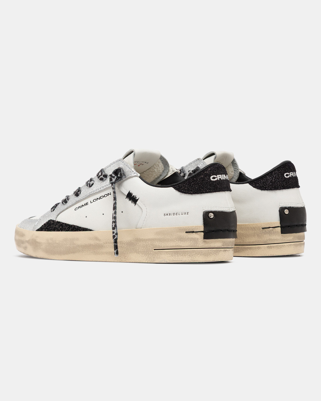 CRIME LONDON sk8 deluxe cosmic silver