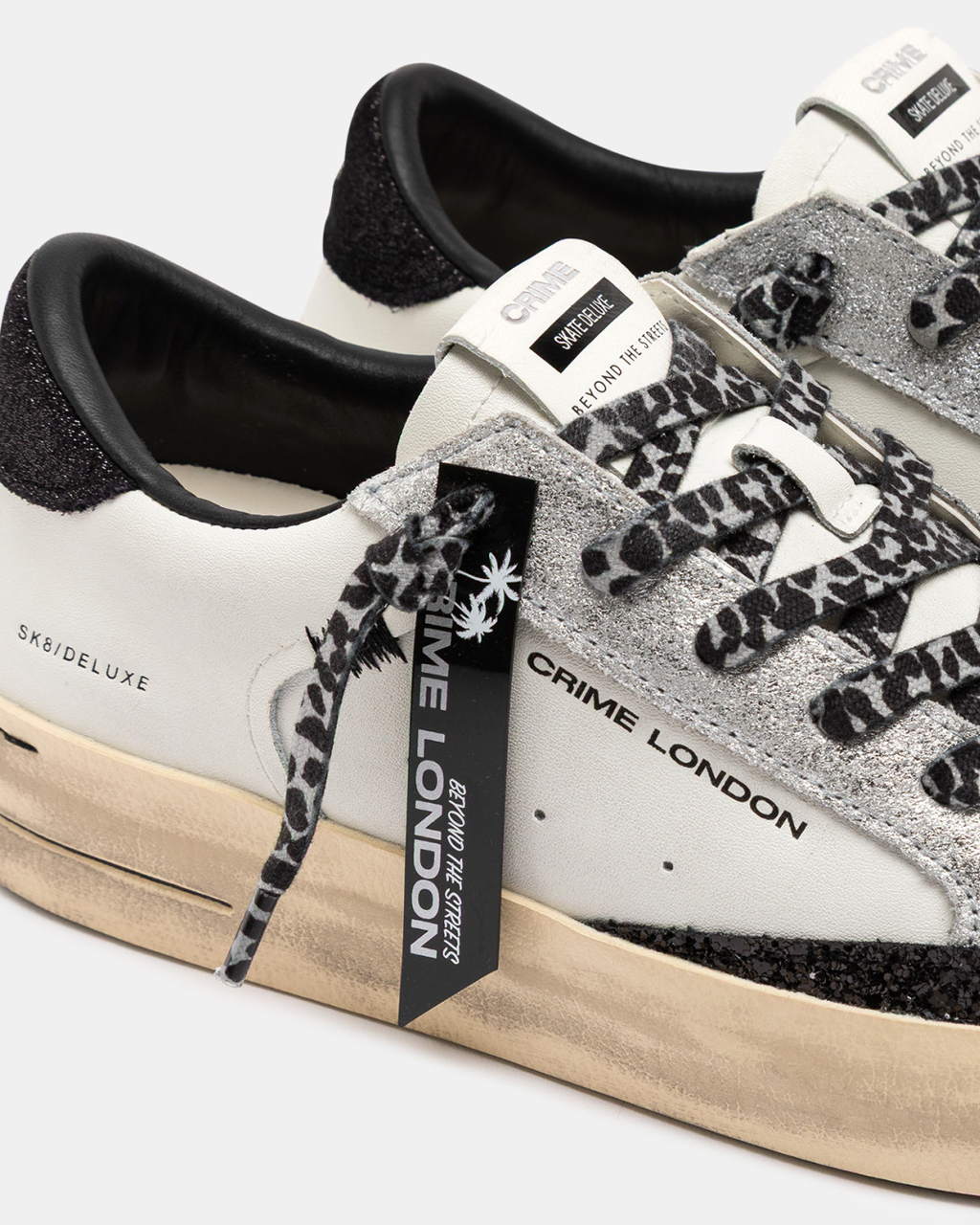 CRIME LONDON sk8 deluxe cosmic silver
