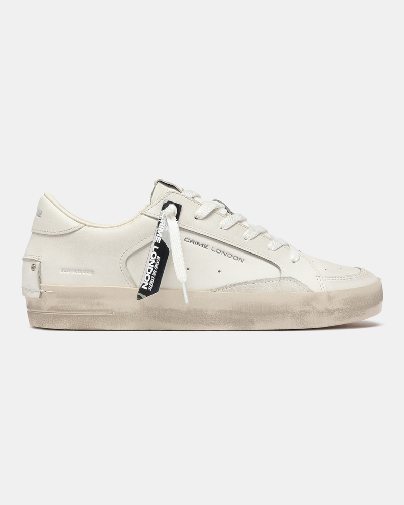 CRIME LONDON sk8 deluxe all white