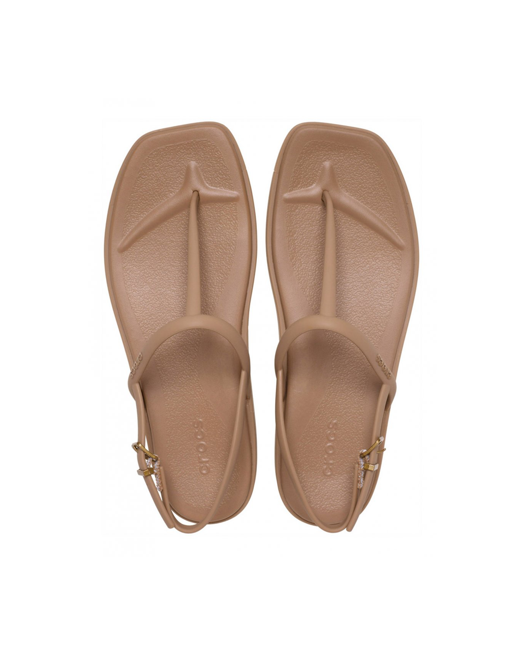 CROCS miami thong milk chocolate