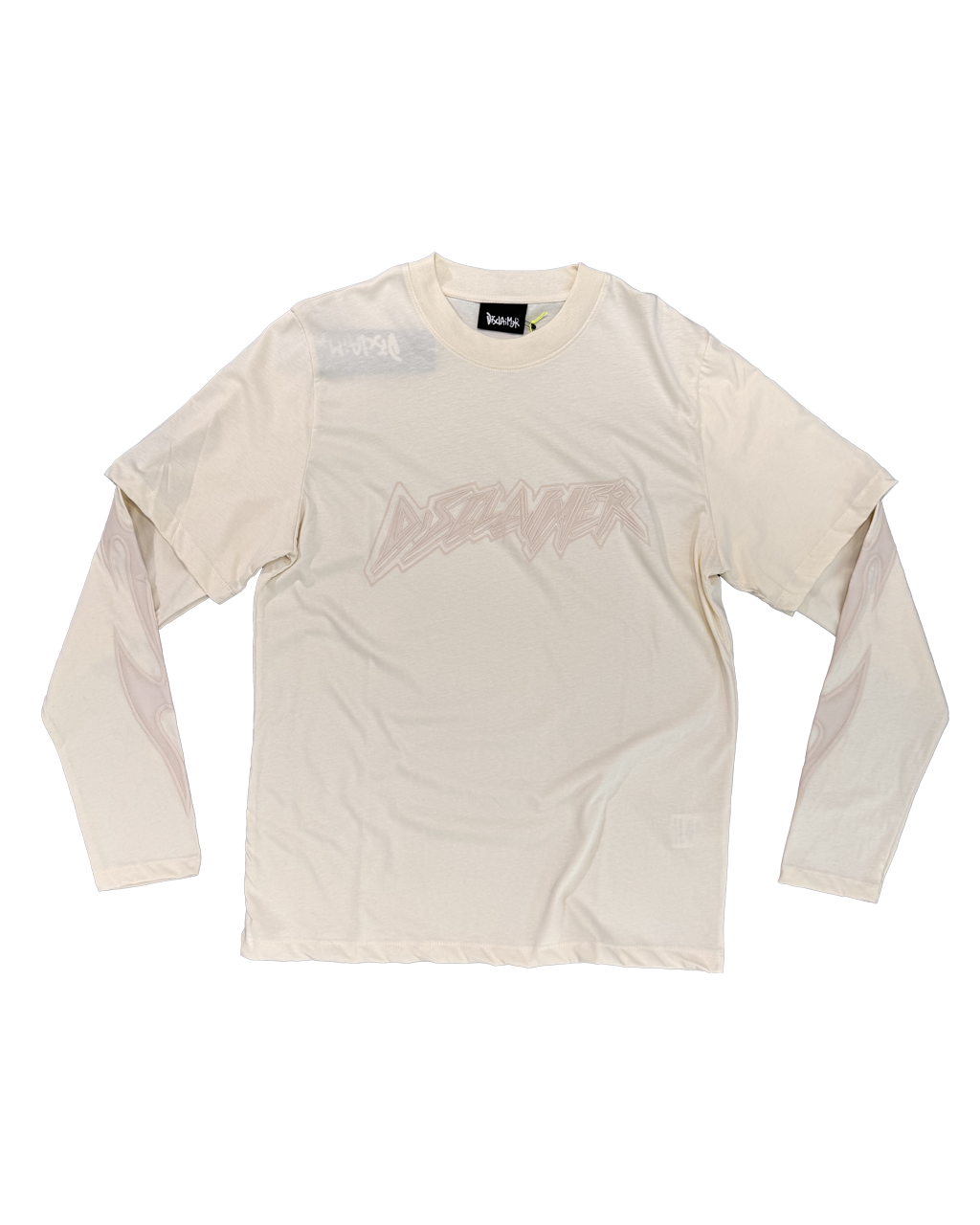 DISCLAIMER double sleeve tee