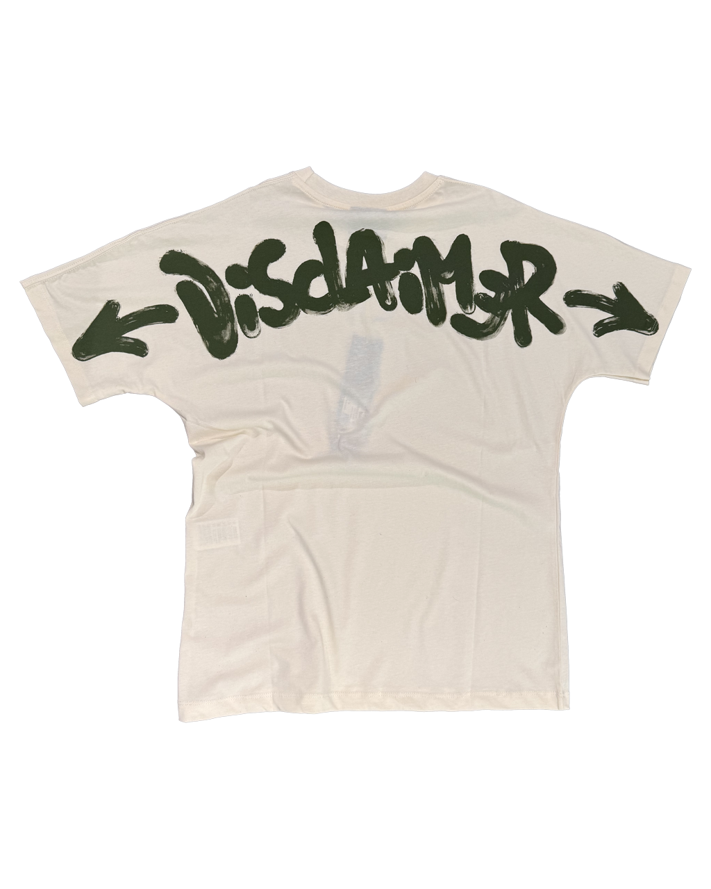 DISCLAIMER logo tee