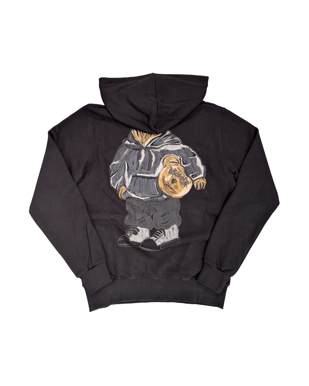 DISCLAIMER bear hoodie