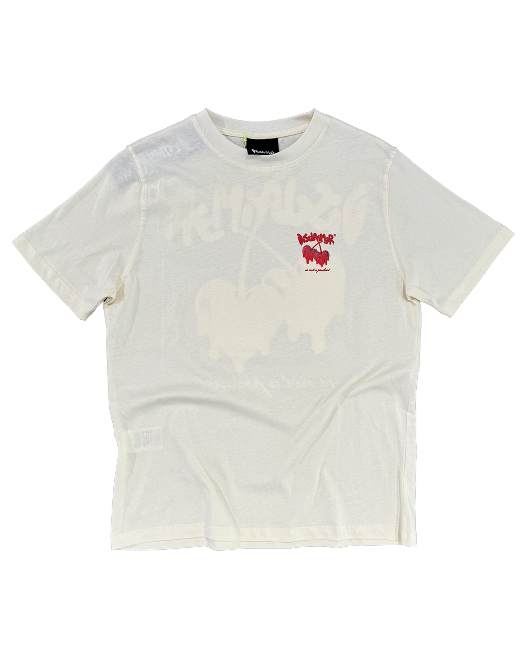 DISCLAIMER glitte cherry tee