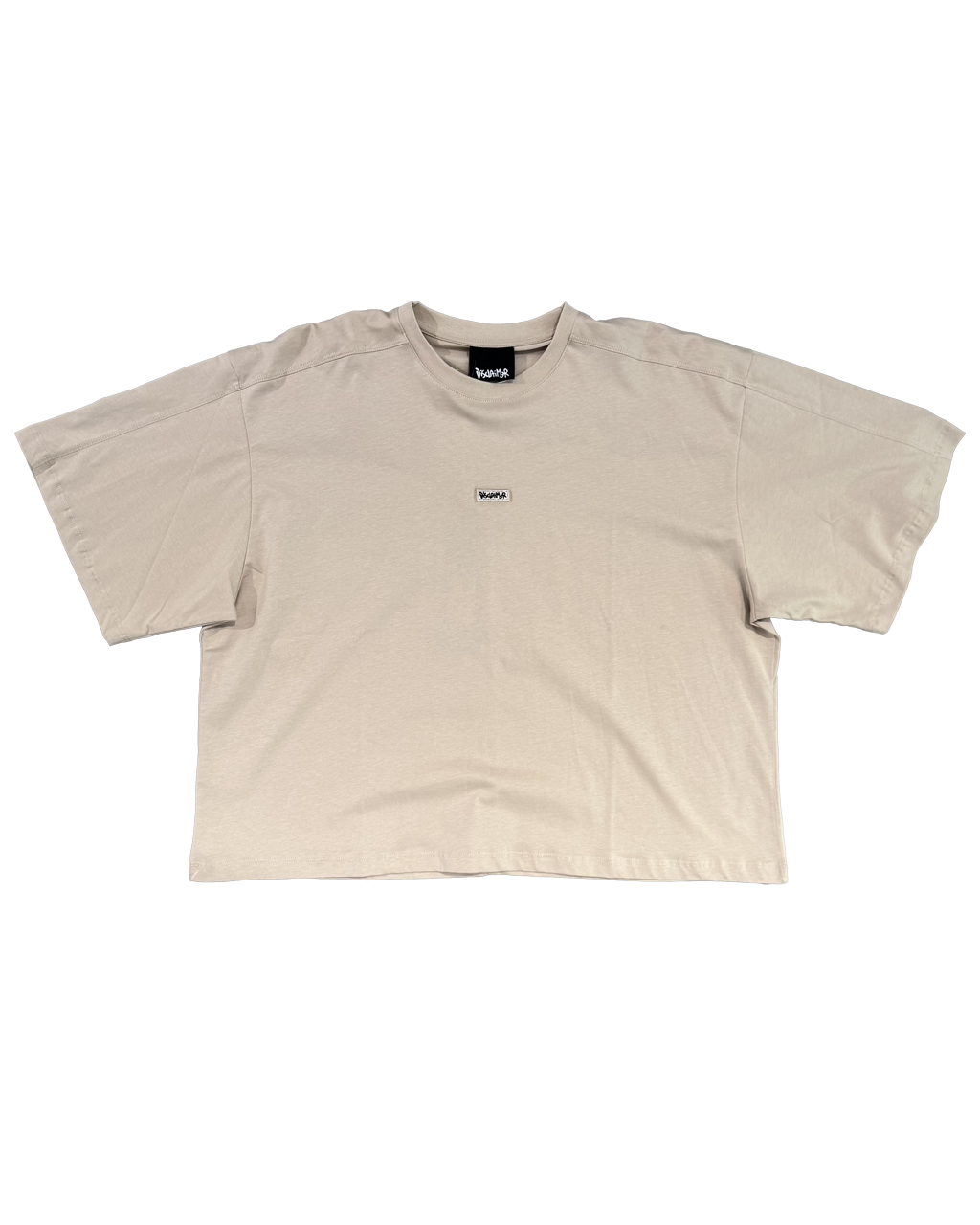 DISCLAIMER crop tee