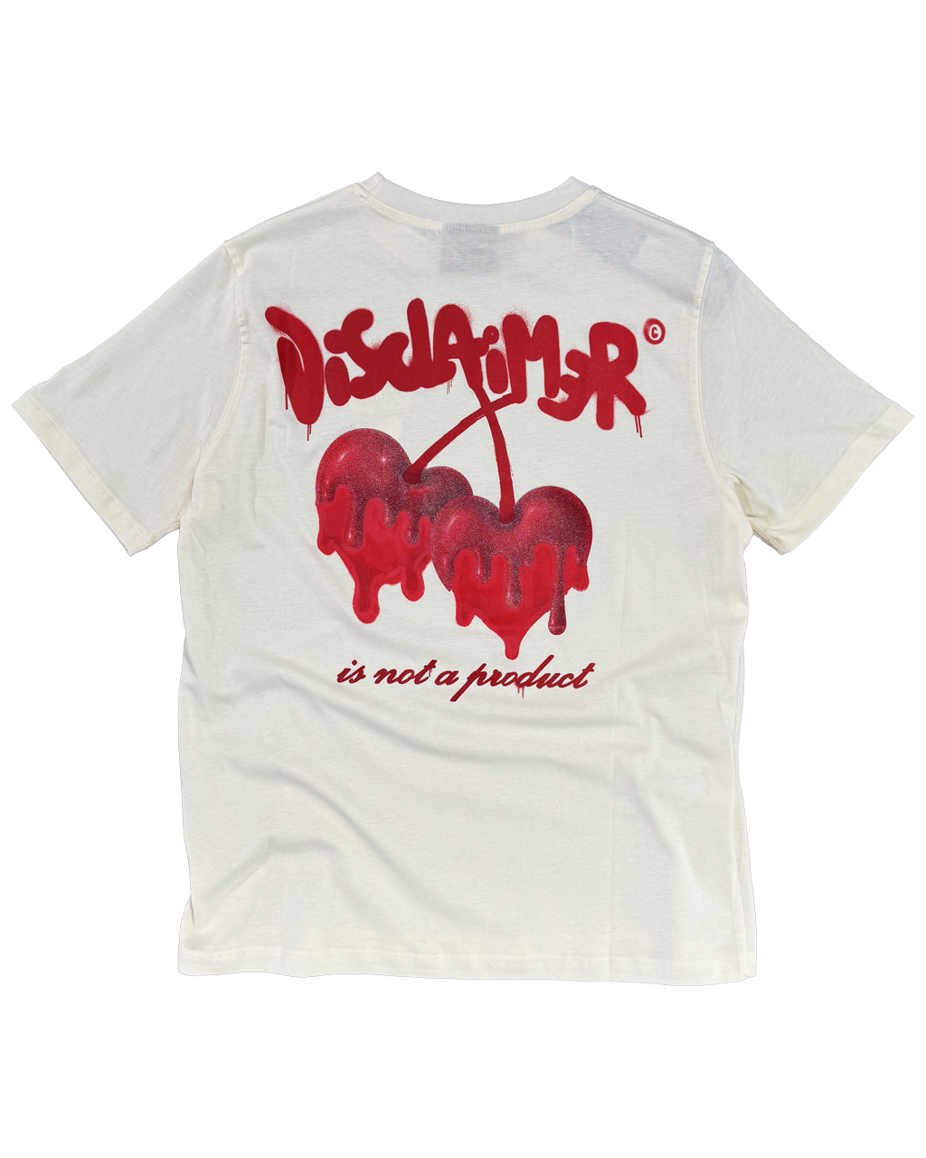 DISCLAIMER glitte cherry tee