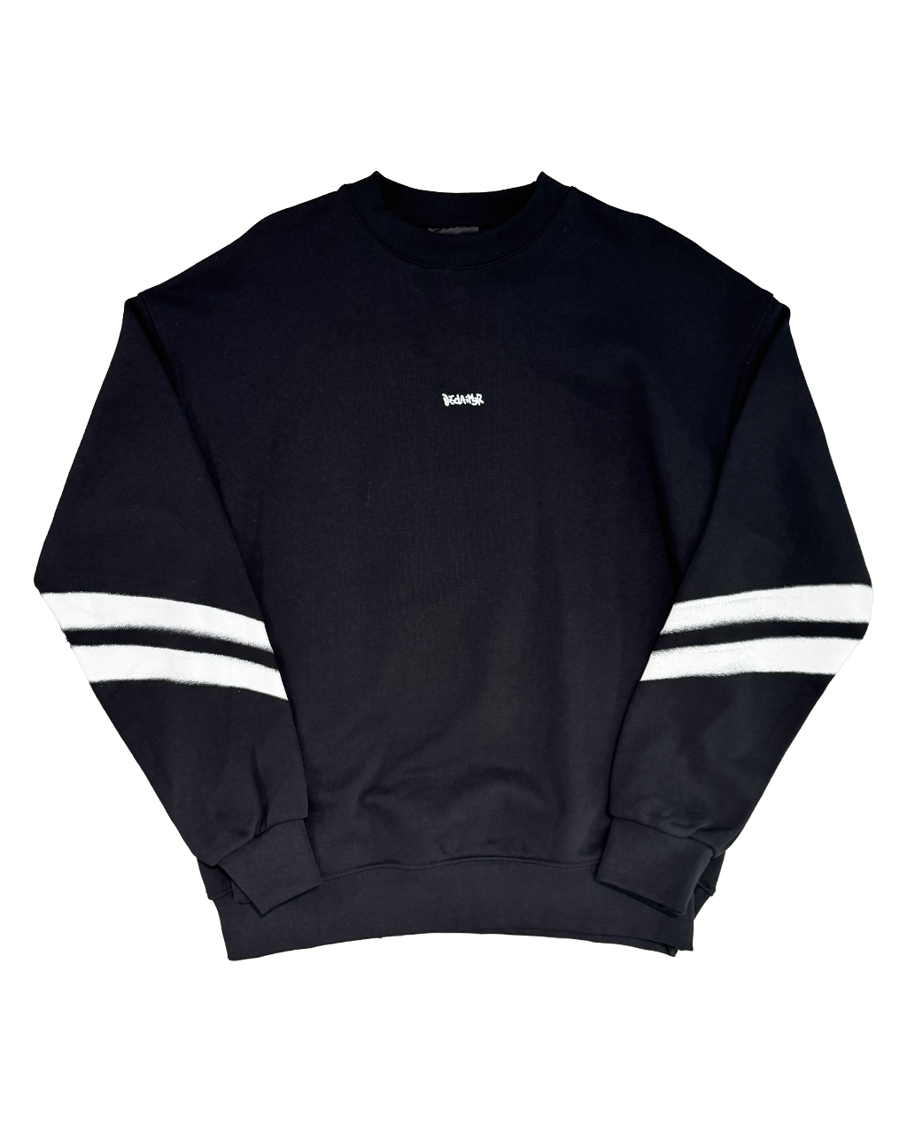 DISCLAIMER D logo crewneck