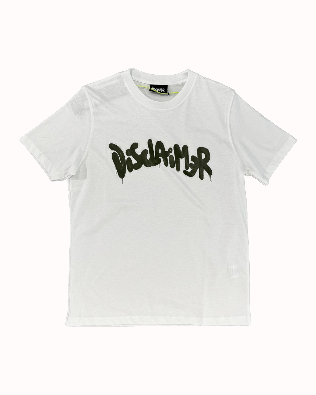 DISCLAIMER pearl tee