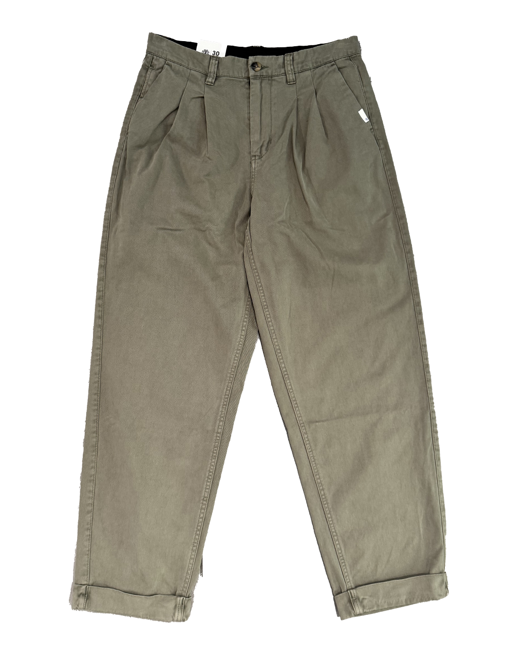 ELEMENT big pleated chino