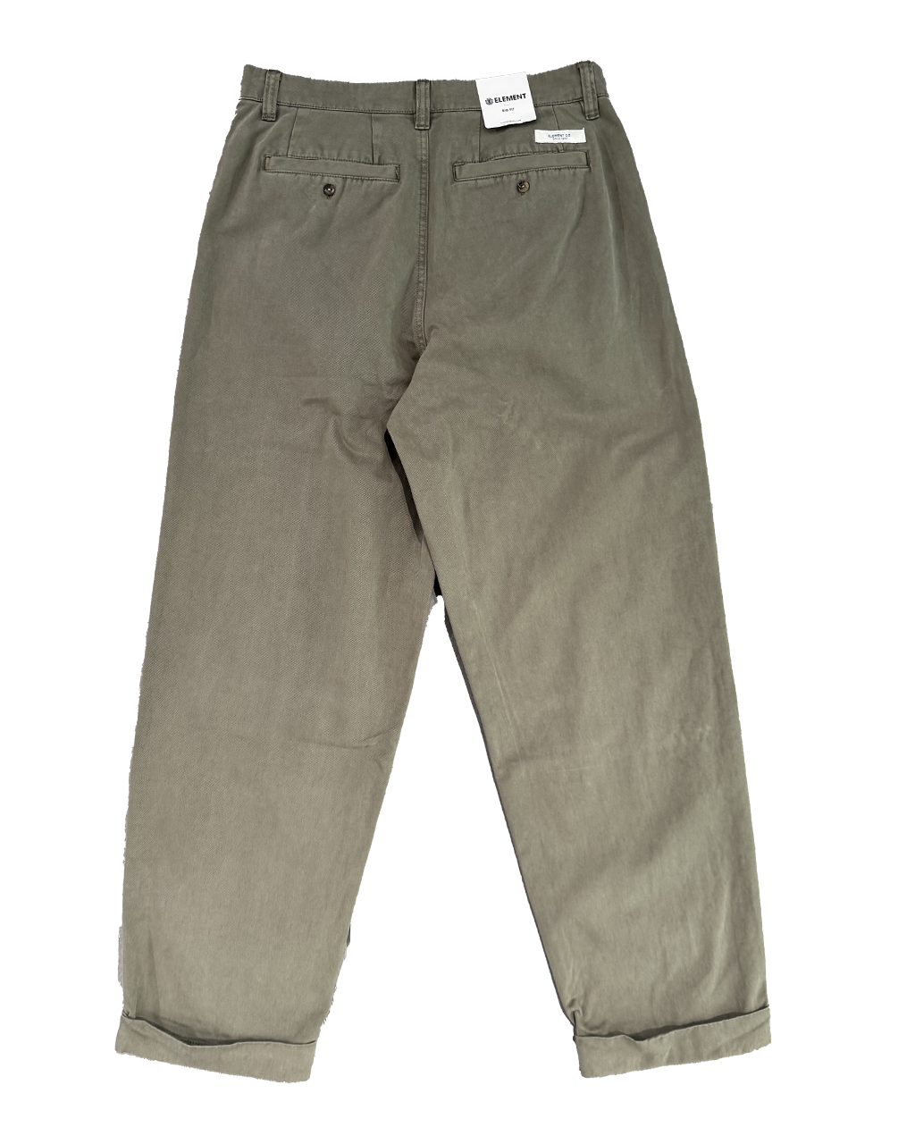 ELEMENT big pleated chino