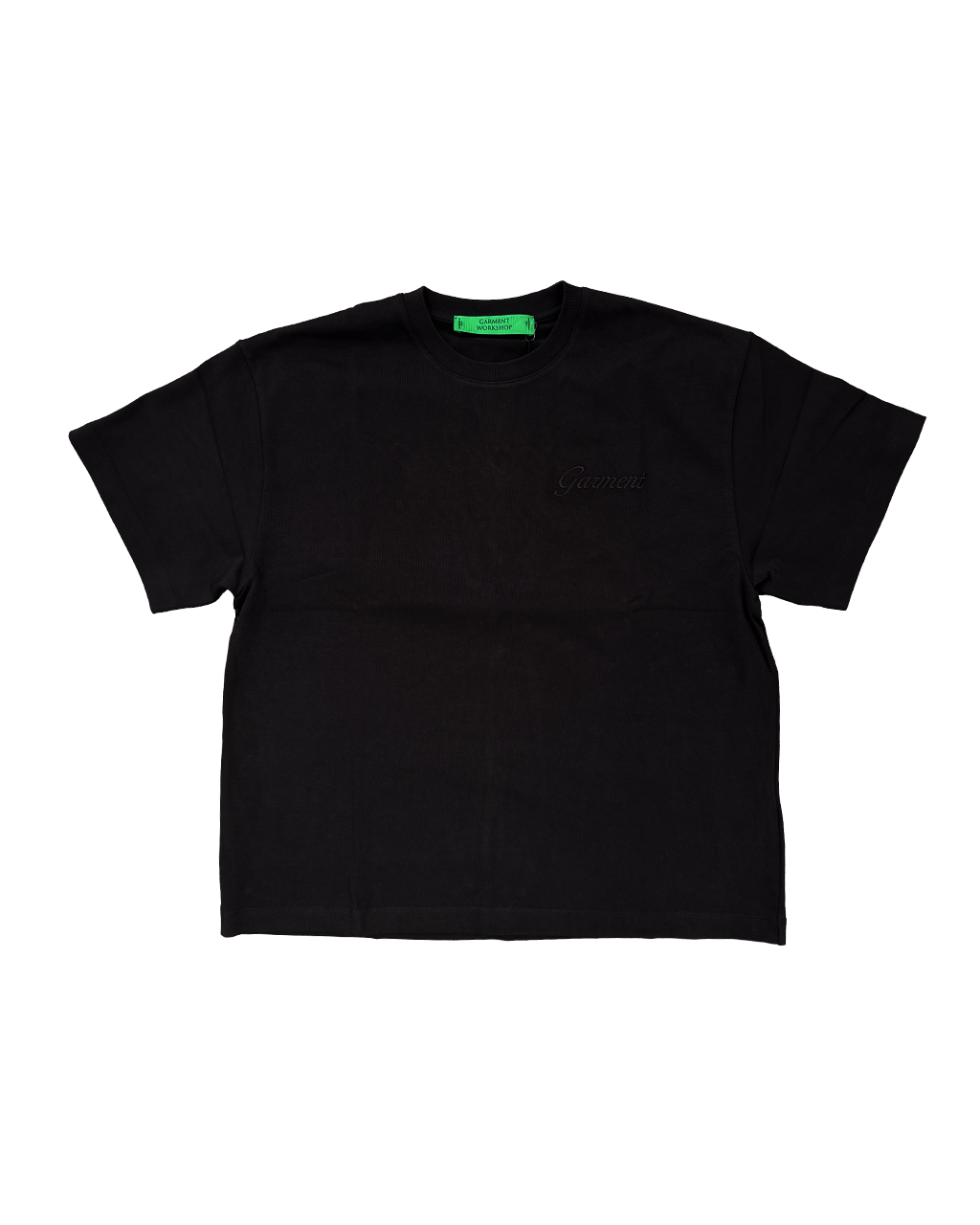 GARMENT WORKSHOP boxy tee if you know black