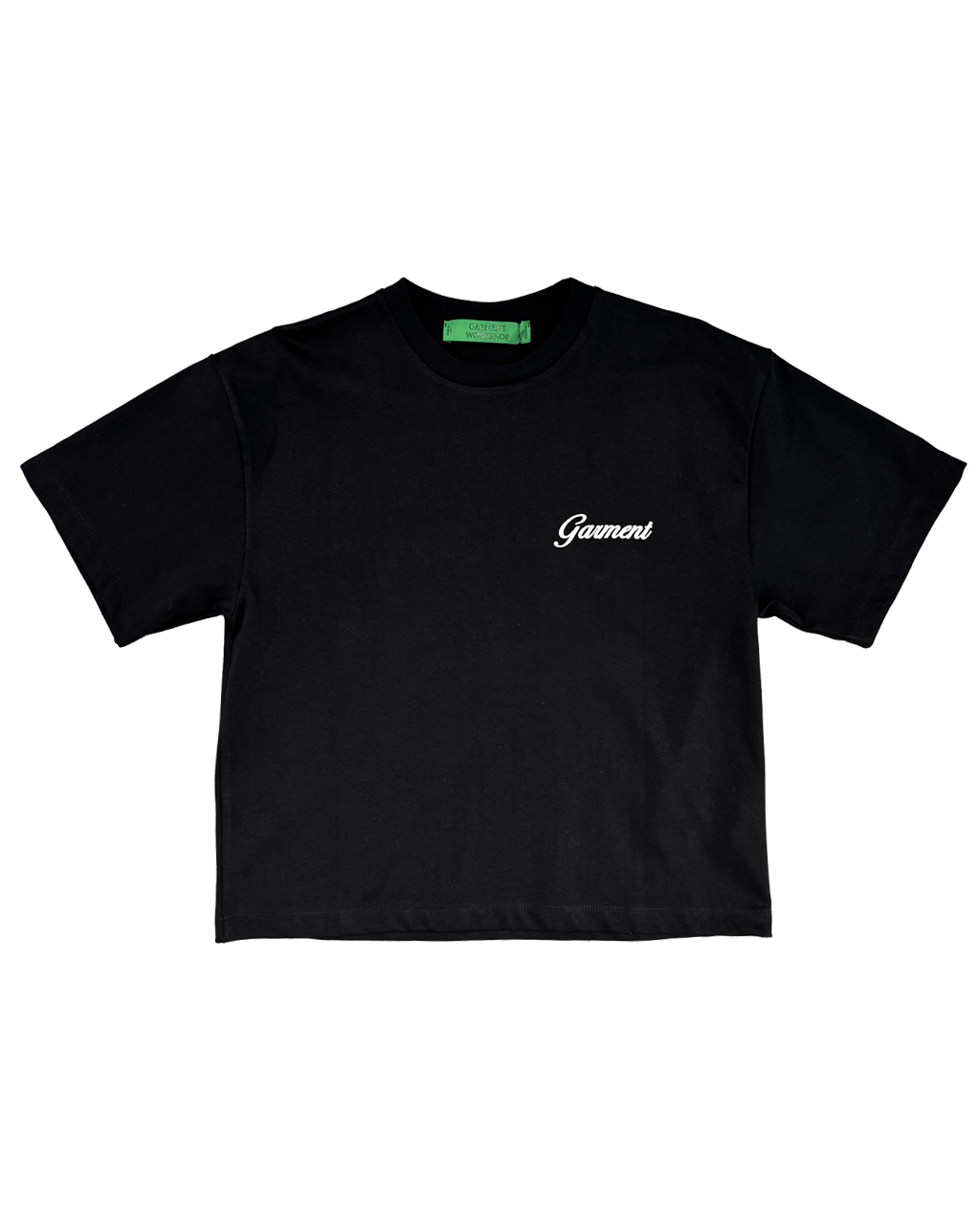GARMENT WORKSHOP if u know boxy tee black