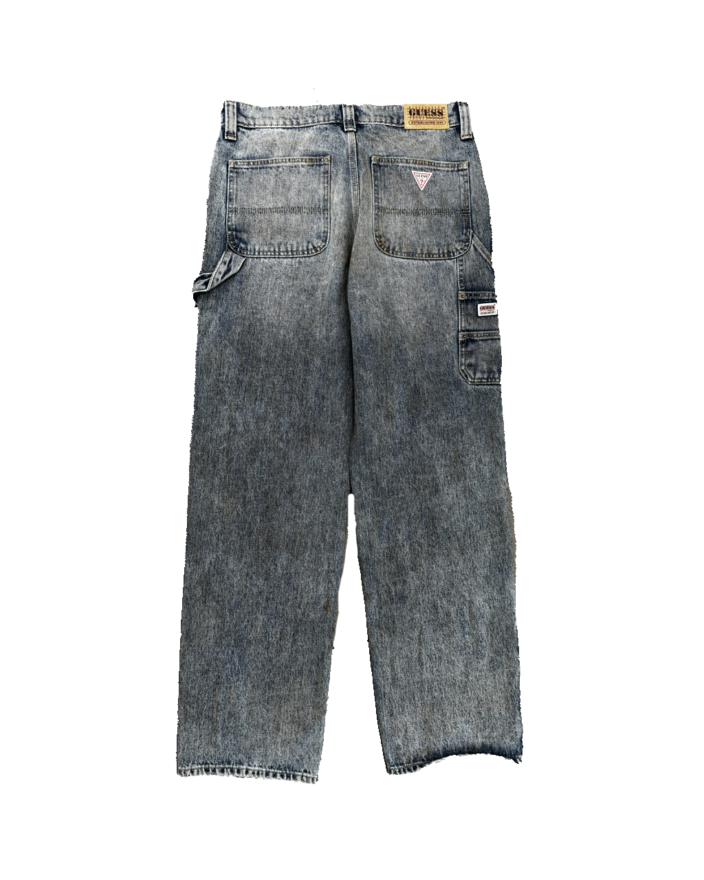 GUESS ORIGINALS dirty carpenter denim