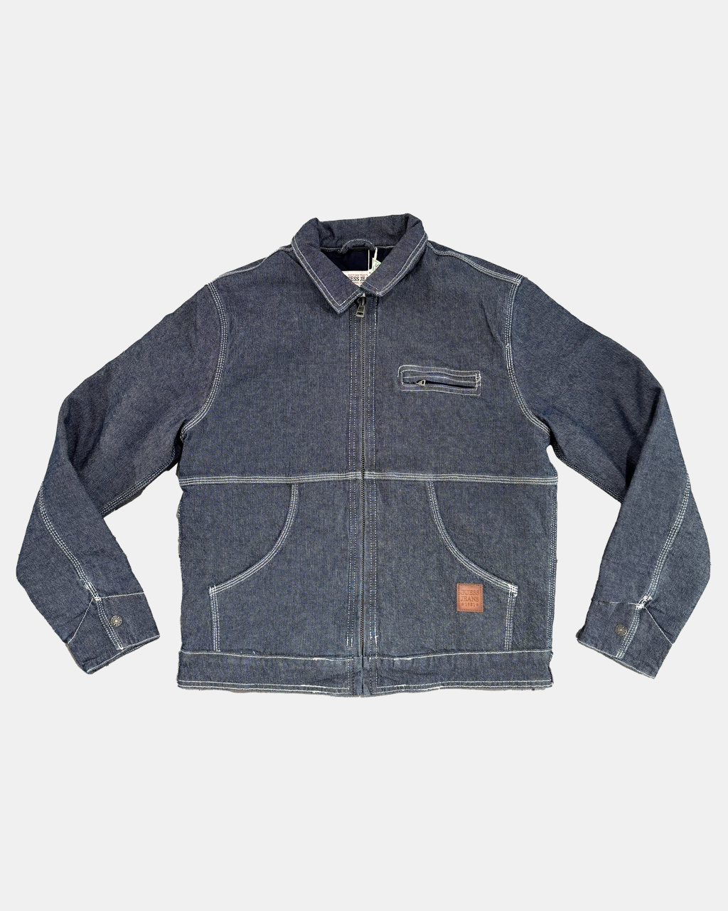 GUESS JEANS denim zip jacket