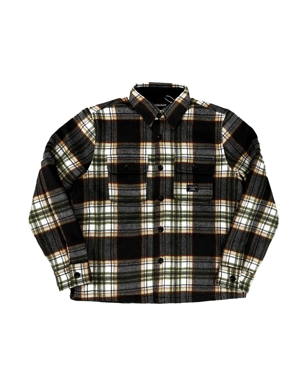 GUESS JEANS flannel shirt jacket