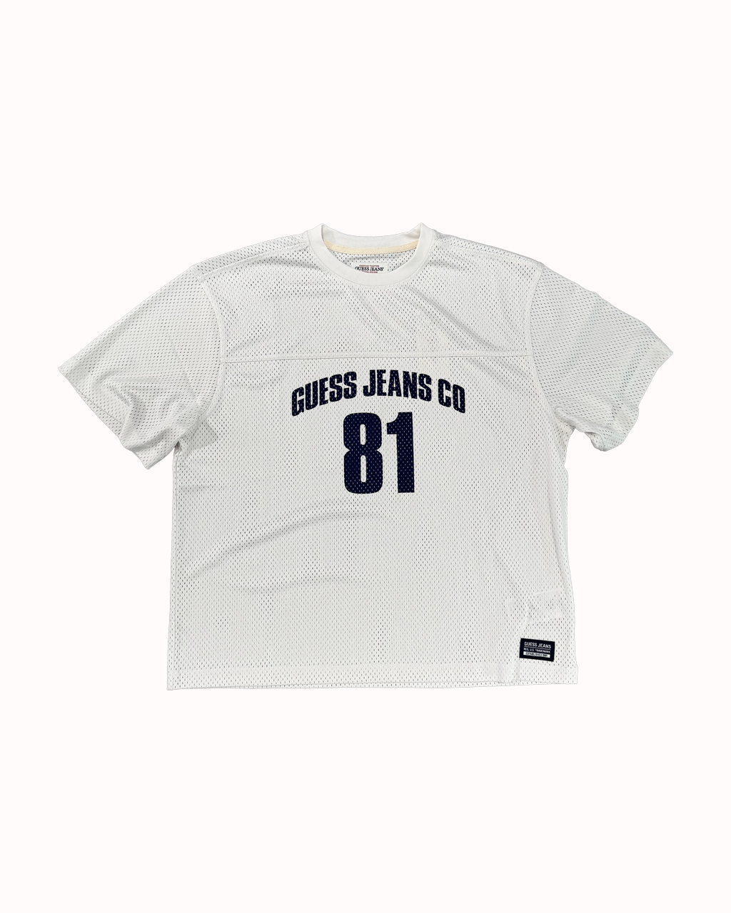 GUESS JEANS mesh tee