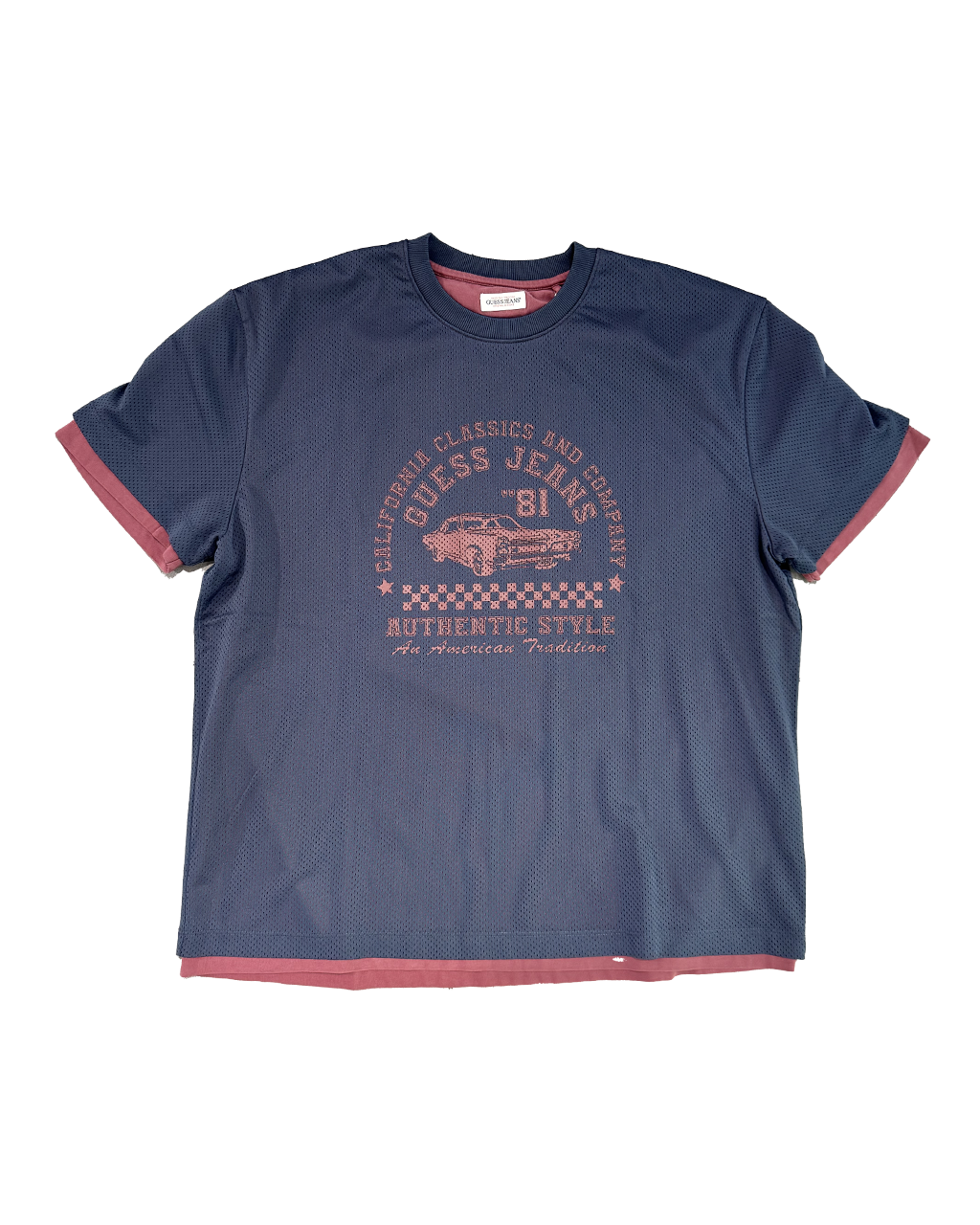 GUESS JEANS double jersey tee