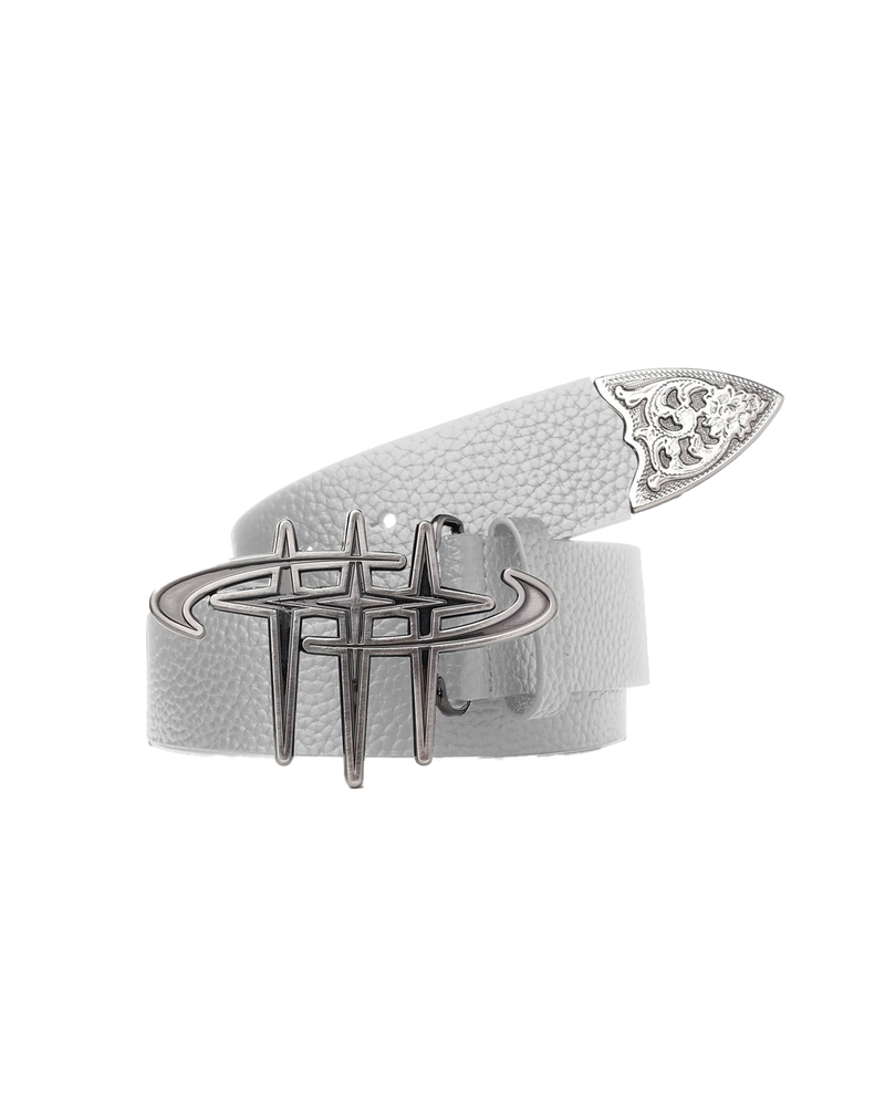 ON MY WAY blessed belt white
