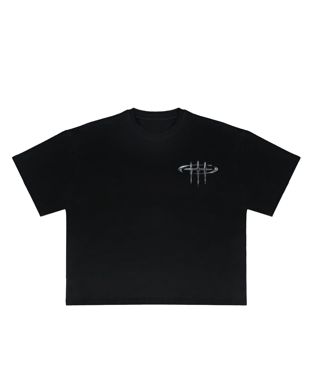 ON MY WAY metal logo tee