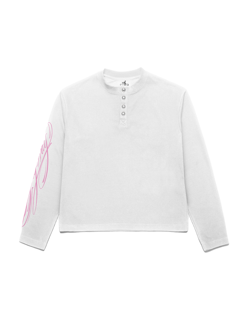 ON MY WAY serafino ls tee white