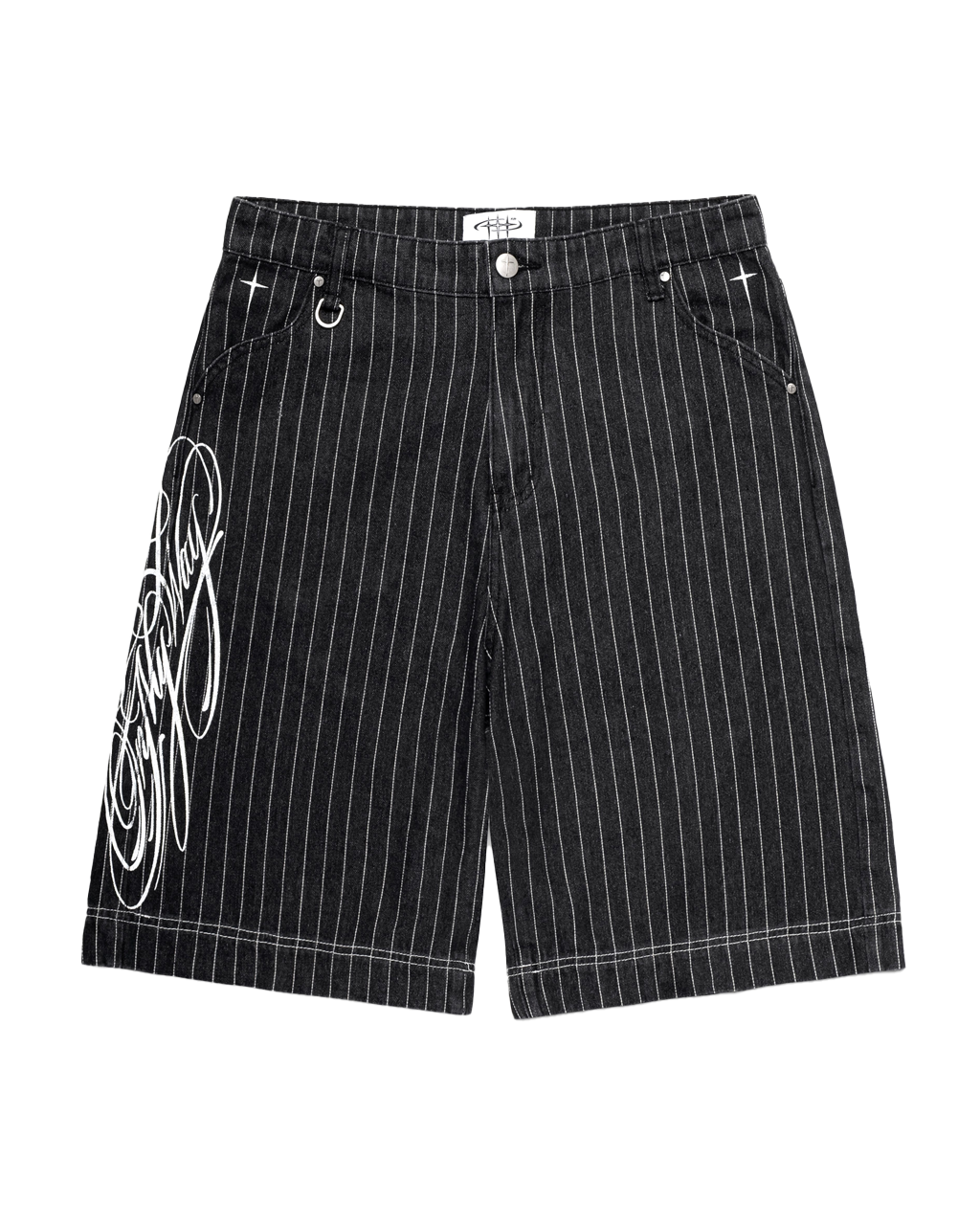 ON MY WAY stigma striped short