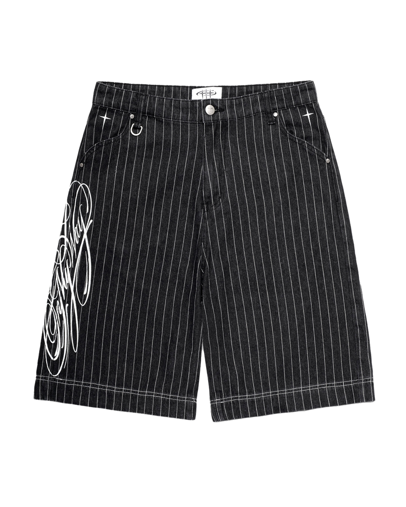 ON MY WAY stigma striped short