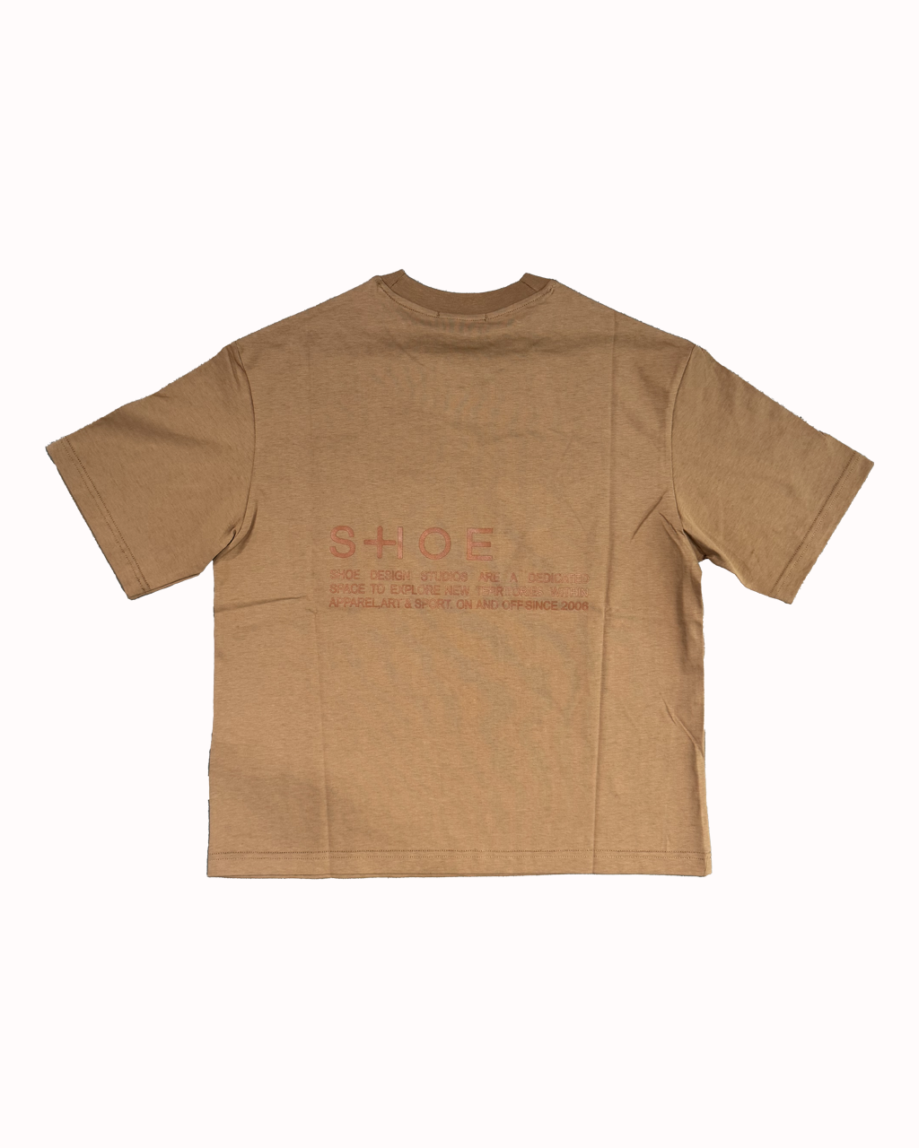 SHOE logo boxy tee