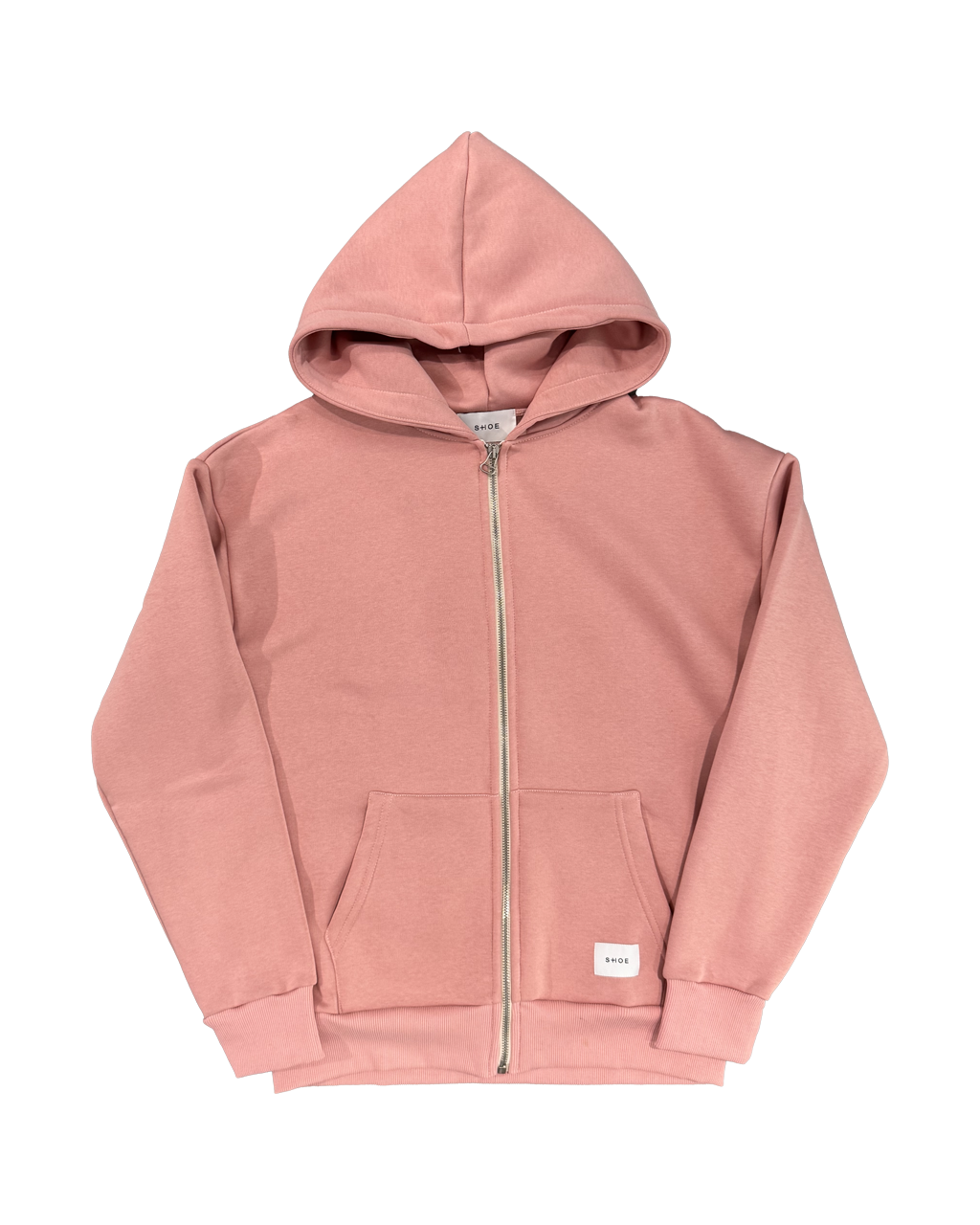 SHOE zip hoodie pink
