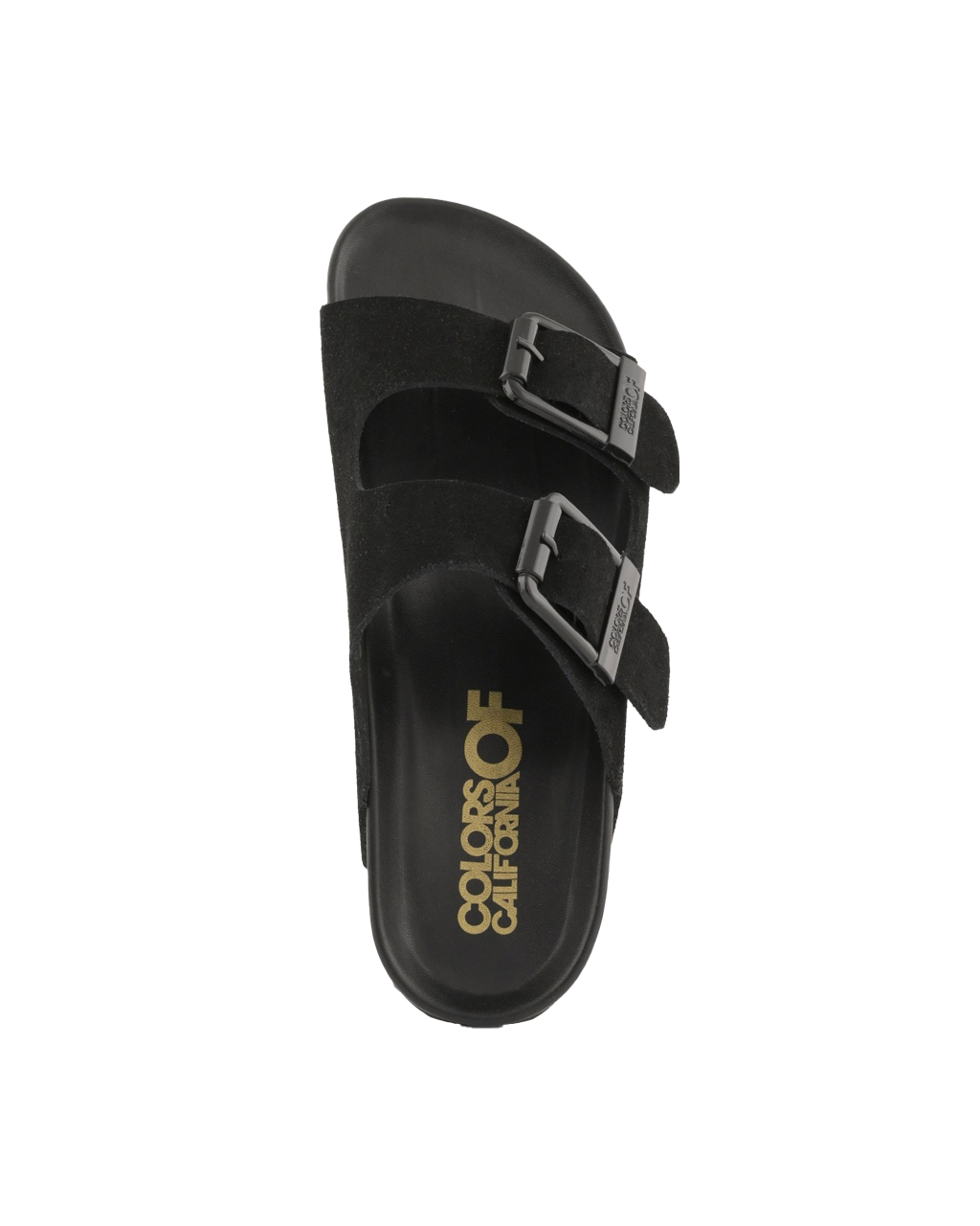 COLORS OF CALIFORNIA slofi suede black