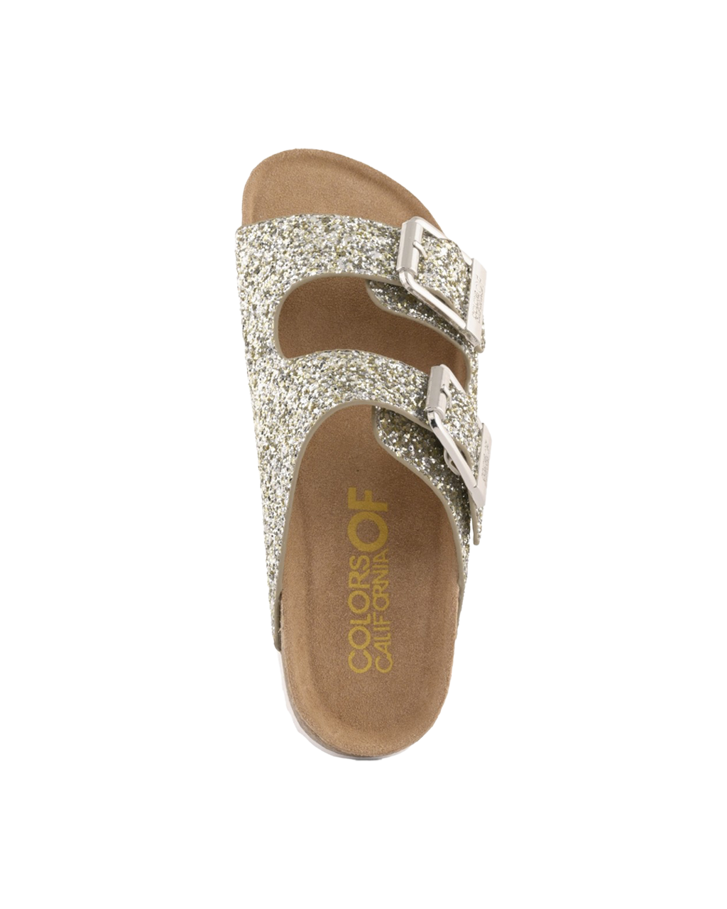 COLORS OF CALIFORNIA slofi glitter silver